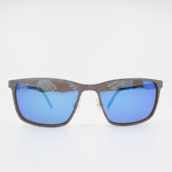 Maui Jim MJ532-14 CUT MOUNTAIN, Blue Hawaii Polarized, Made in Italy Sunglasses. - Picture 2 of 9